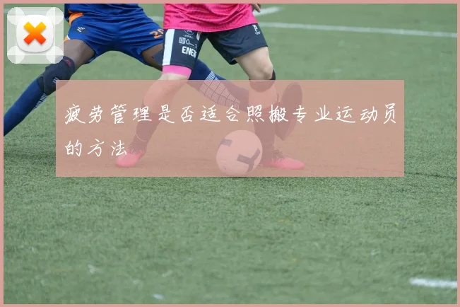 疲劳管理是否适合照搬专业运动员的方法